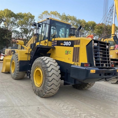 KOMATSU WA380 Cargador de ruedas de fabricación japonesa Cargador frontal con rendimiento superior
