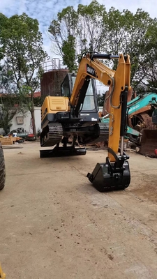 Excavadora original SANY 55C de pintura con motor EPA y capacidad de cubo de 0,35 m3