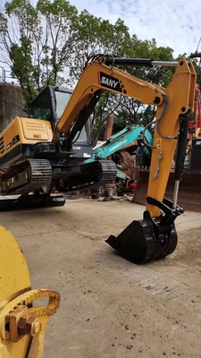 Excavadora original SANY 55C de pintura con motor EPA y capacidad de cubo de 0,35 m3