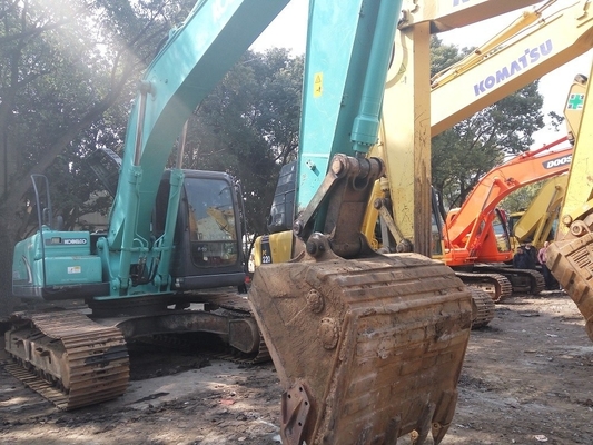 Excavadora usada Kobelco SK210LC Japón Tractor original con bajo consumo de combustible