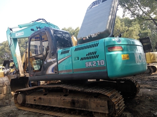Excavadora usada Kobelco SK210LC Japón Tractor original con bajo consumo de combustible
