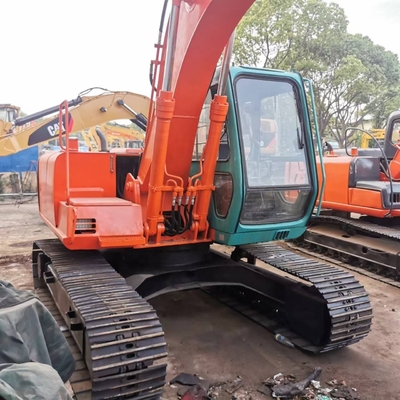 Excavadora usada Hitachi EX120-3 de 12 toneladas con motor EPA y pintura original en Japón