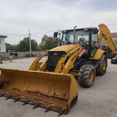 Horario de trabajo bajo Cargador de retroexcavadora Excavadora de carga frontal usada SDLG B877F Equipo original
