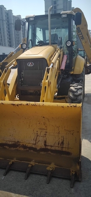 Horario de trabajo bajo Cargador de retroexcavadora Excavadora de carga frontal usada SDLG B877F Equipo original