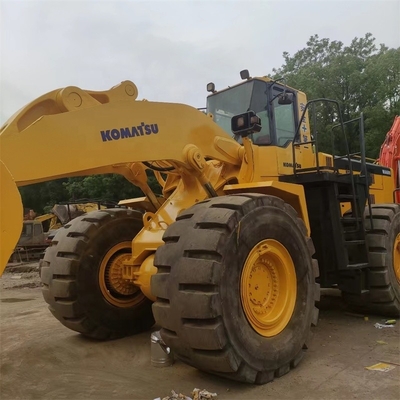 Compactor de ruedas Komatsu WA600 de fabricación japonesa Horas de trabajo bajas Ideal para obras de construcción