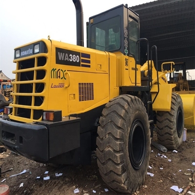 Cargador de ruedas Komatsu WA380 usado de 5 toneladas en buen estado y bomba hidráulica
