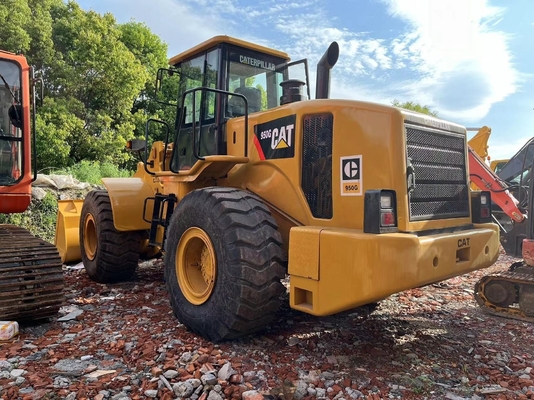 Cargador delantero usado Caterpillar 950G Cargador de ruedas para obras de construcción de Japón
