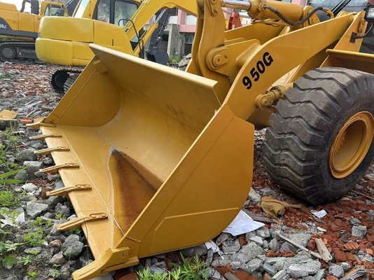 Cargador de ruedas original japonés CAT950G y buen rendimiento para maquinaria de movimiento de tierra