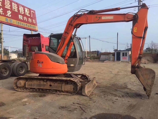 Excavadora japonesa original 7T Hitachi zx75us zaxis75us Excavadora de rastreo con motor EPA