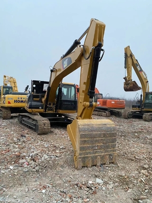 Excavadora de 20 toneladas usada CAT 320D con motor EPA y pintura original GDI Caterpillar 320D