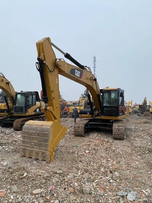 Excavadora de 20 toneladas usada CAT 320D con motor EPA y pintura original GDI Caterpillar 320D