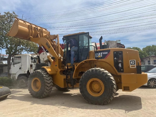 Cargadores de ruedas usados CAT966H con peso de la máquina de 6000 KG Otras bombas hidráulicas incluidas
