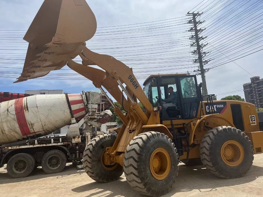 Cargadores de ruedas usados CAT966H con peso de la máquina de 6000 KG Otras bombas hidráulicas incluidas