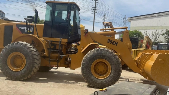 Cargadores de ruedas usados CAT966H con peso de la máquina de 6000 KG Otras bombas hidráulicas incluidas