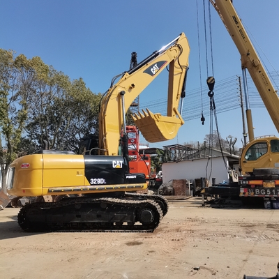 Pintura original de Japón CAT329DL Excavadora hidráulica de 5 toneladas Peso operativo Motor Cummins
