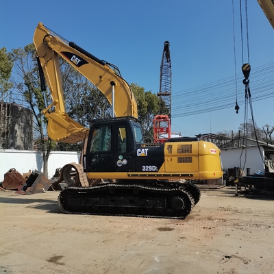Pintura original de Japón CAT329DL Excavadora hidráulica de 5 toneladas Peso operativo Motor Cummins