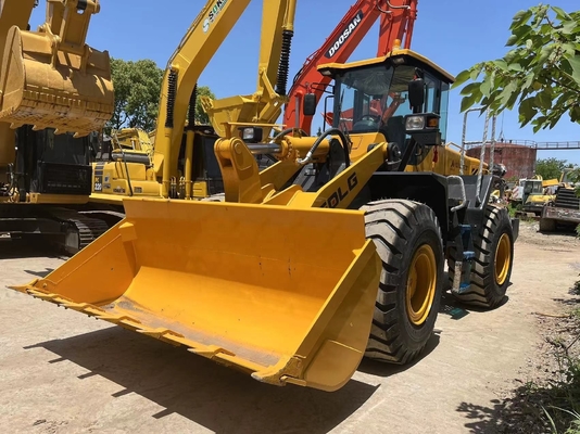 Tipo de rueda móvil Japón Máquina original Lovol Cargador de ruedas usadas SDLG956L Motor HINO