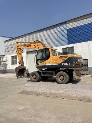 0-2000 Horas de trabajo Excavadora Hyundai 210W-9 usada con motor EPA y pintura original