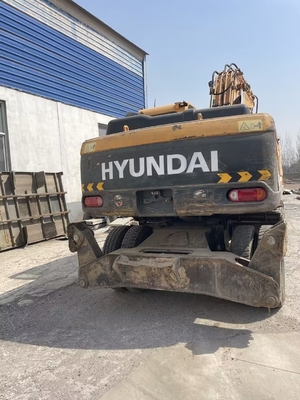 0-2000 Horas de trabajo Excavadora Hyundai 210W-9 usada con motor EPA y pintura original