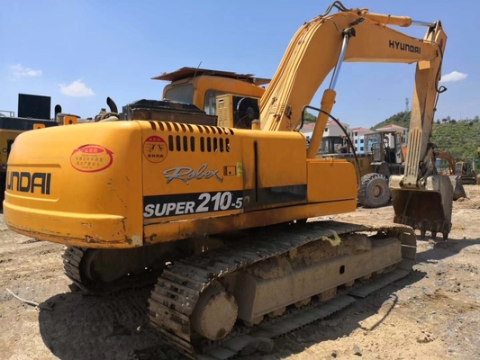 Pintura original de 21 toneladas Corea Robex210w-5 EPA Motor Hyundai 210w-5 Excavadora hidráulica