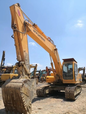 Pintura original de 21 toneladas Corea Robex210w-5 EPA Motor Hyundai 210w-5 Excavadora hidráulica