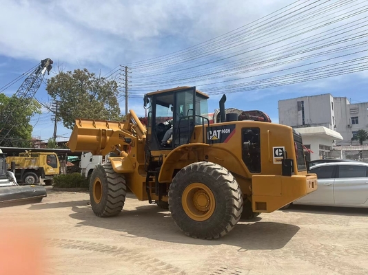 Cargador delantero tractor CAT966H Cargadores de ruedas usados para restaurante