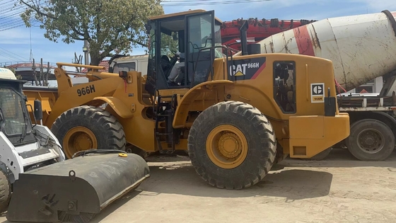 Cargador delantero tractor CAT966H Cargadores de ruedas usados para restaurante
