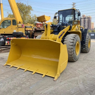 Pintura original Komatsu WA330 30ton Cargador de ruedas usadas con motor original y Japón