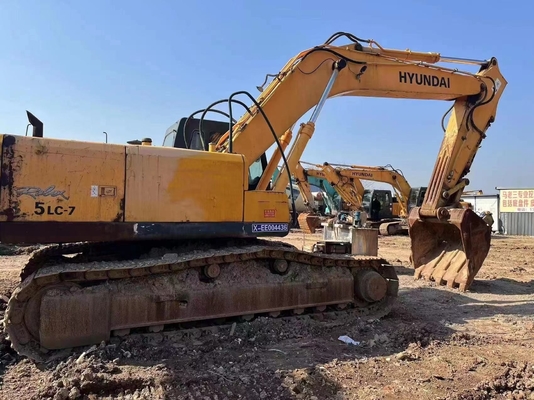 33 TON Corea EPA Motor Hyundai 335LC-7 Excavadora hidráulica Excavadora móvil de tipo arrastrador