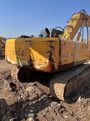 33 TON Corea EPA Motor Hyundai 335LC-7 Excavadora hidráulica Excavadora móvil de tipo arrastrador