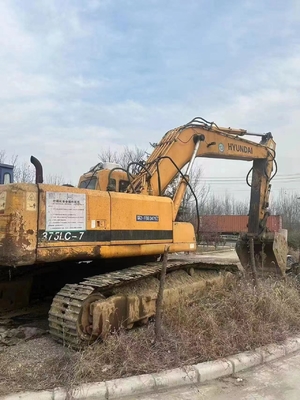 37 TON Corea EPA Motor Hyundai375LC Excavadora hidráulica Excavadora original de pintura usada