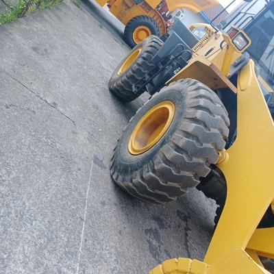 96KW Usado Japón EPA Motor WA320 Cargador de ruedas hidráulico Komatsu WA320-5 Pintura original