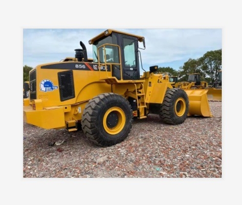 Cargador de ruedas con motor de Cummins SDLG856 Liugong fabricado en China Cargador usado de 5 toneladas