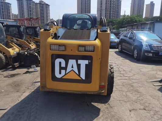 Motor YUNNEI pintura original usada Caterpillar 246C cargador de ruedas en excelentes condiciones