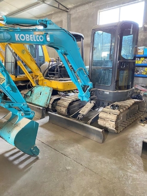Excavadora mini Kobelco SK40SR de segunda mano con y movimiento de tipo Crawler de Japón