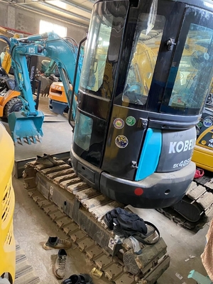 Excavadora mini Kobelco SK40SR de segunda mano con y movimiento de tipo Crawler de Japón