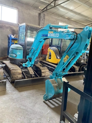 Excavadora mini Kobelco SK40SR de segunda mano con y movimiento de tipo Crawler de Japón