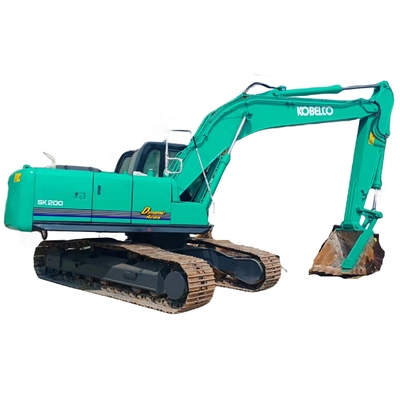 Excavadora usada Kobelco SK200 Excavadora de rastreo con motor HINO Japón Vendedor caliente
