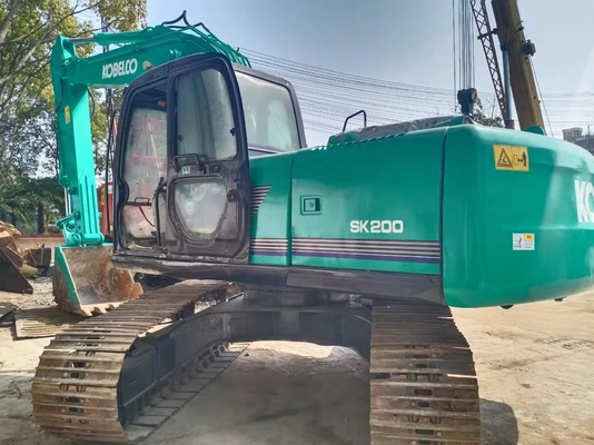 Excavadora usada Kobelco SK200 Excavadora de rastreo con motor HINO Japón Vendedor caliente