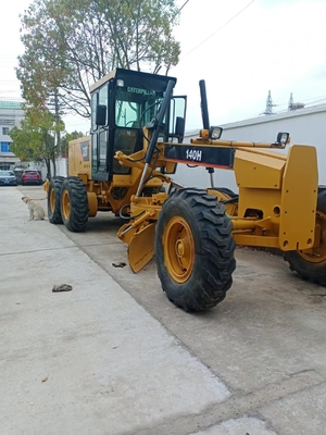 Japón máquina usada CAT 140H clasificador usado con 127KW máquina de rueda hidráulica