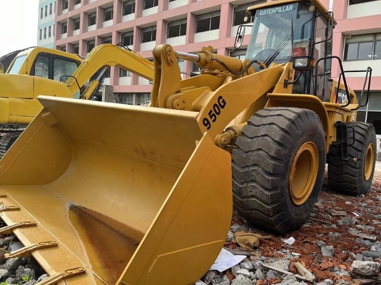 92 KW Cargador de ruedas Caterpillar 950G usado para proyectos de construcción