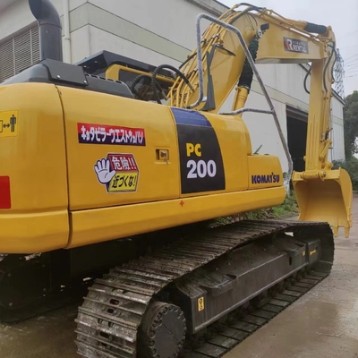 20000 kg Peso de la máquina Excavadora usada Komatsu pc200 Excavadora de rastreo con desde Japón