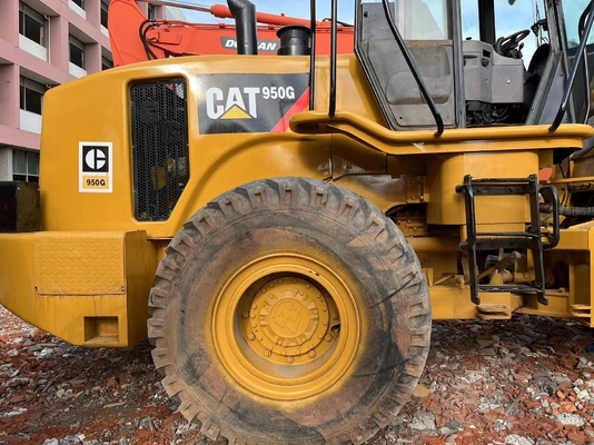 Cargador de retroexcavadora CAT usado Ventajas Horas bajas Excelente estado Rueda de tipo móvil