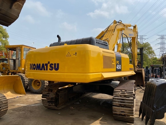 Excavadora usada Komatsu PC450 con 138kw de Japón en buen estado