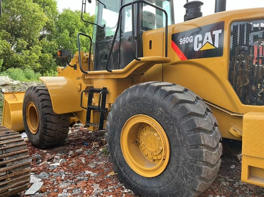 Cargador de retroexcavadora CAT usado Ventajas Horas bajas Excelente estado Rueda de tipo móvil