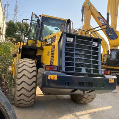 En buen estado de segunda mano Komatsu WA380 Cargador usado Excavadora Color original Cargador de pago