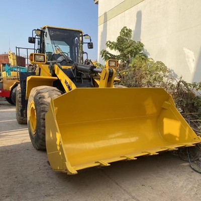 En buen estado de segunda mano Komatsu WA380 Cargador usado Excavadora Color original Cargador de pago