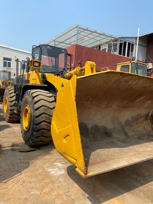 Cargador frontal Komatsu WA470 Cargador de ruedas para obras de construcción Usado carga nominal de 7TON