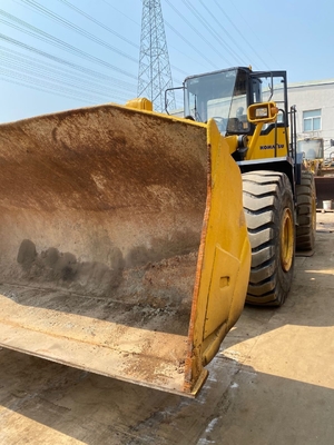 Cargador frontal Komatsu WA470 Cargador de ruedas para obras de construcción Usado carga nominal de 7TON