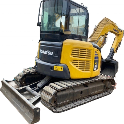 Excavadora mini japonesa 5T Komatsu PC55 EPA motor de segunda mano en buen estado Shanghai